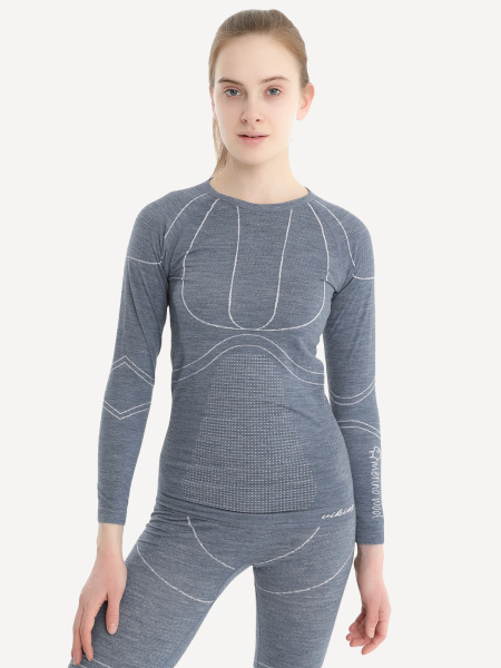 Т/Б комплект Viking Lana Pro Merino Lady (S; dark grey)